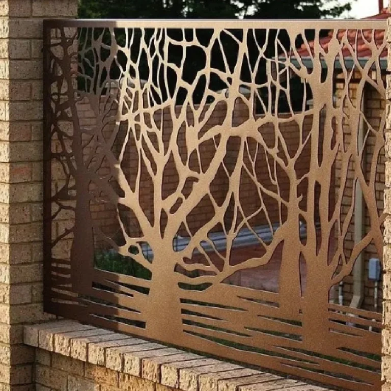 Artistic Carved Hollow Aluminum Panels
