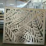Artistic Carved Hollow Aluminum Panels