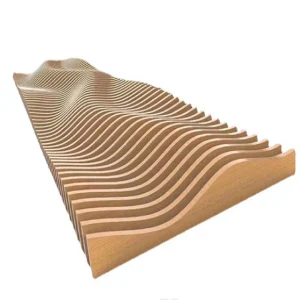 Curved Aluminum U-Shaped Ceiling