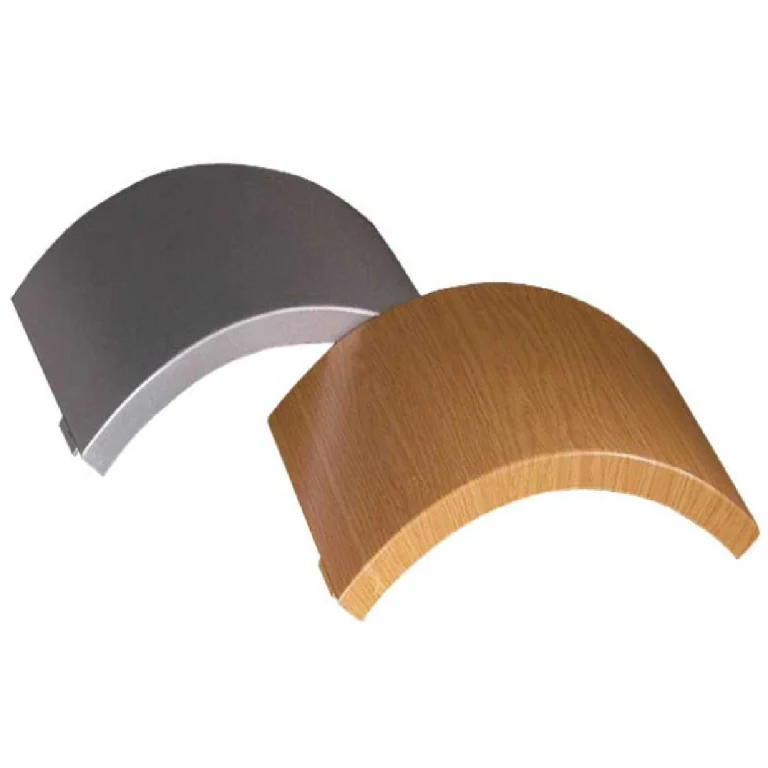 Column-Wrapping Aluminum Panels
