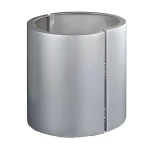 Column-Wrapping Aluminum Panels