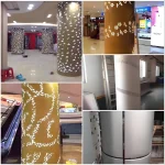 Column-Wrapping Aluminum Panels