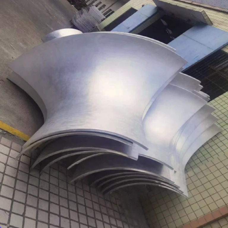 Twisted Shaped Aluminum Panels