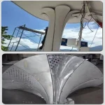 Twisted Shaped Aluminum Panels