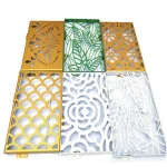 Artistic Carved Hollow Aluminum Panels