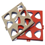 Artistic Carved Hollow Aluminum Panels