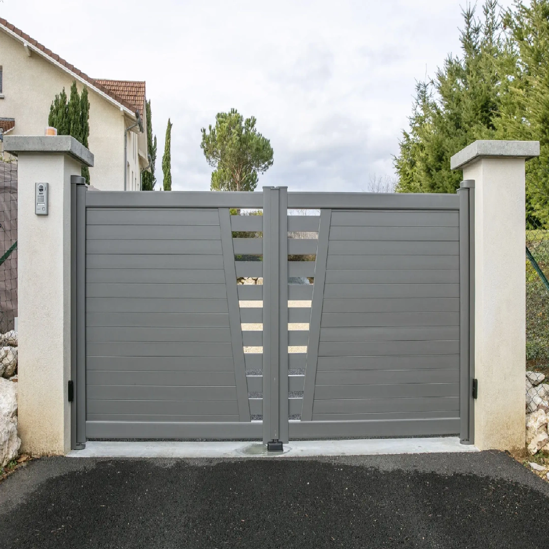 aluminum alloy courtyard gate