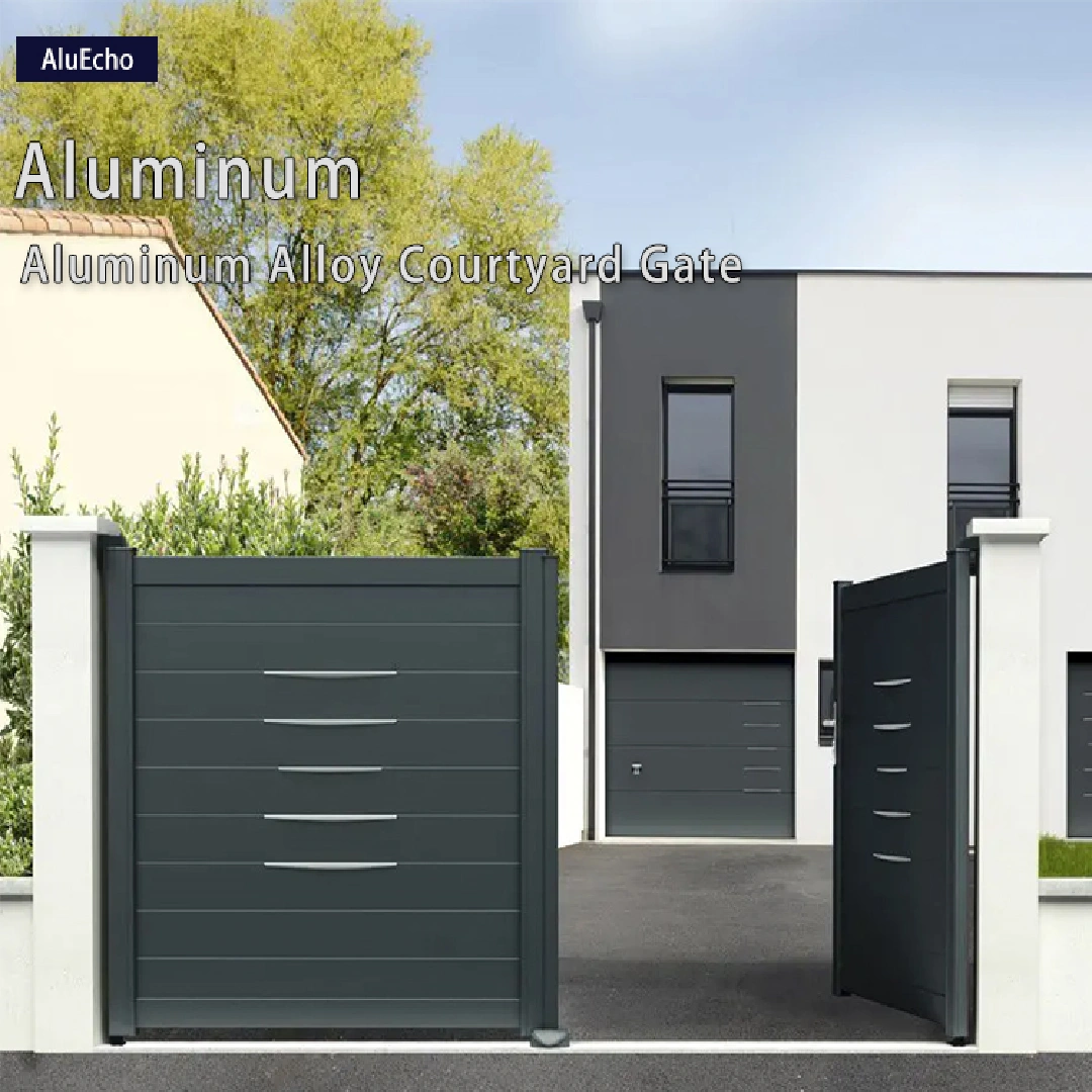 aluminum alloy courtyard gate