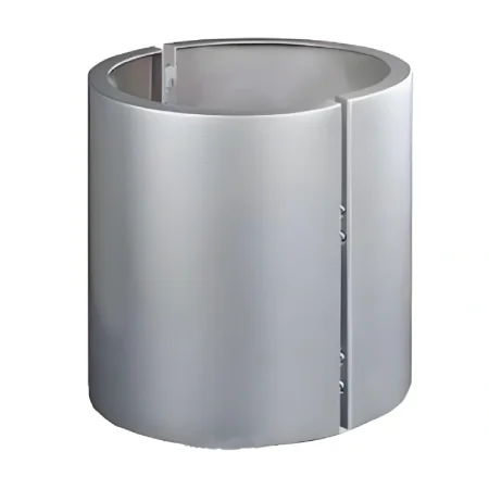 Column-Wrapping Aluminum Panels